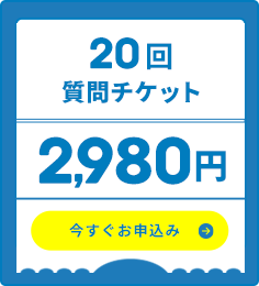 20回質問チケット・今すぐお申し込み